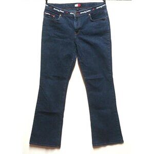 Vintage Tommy Hilfiger Jeans Tommy Girl Y2K blue 2002 boot Size 15/32 excellent